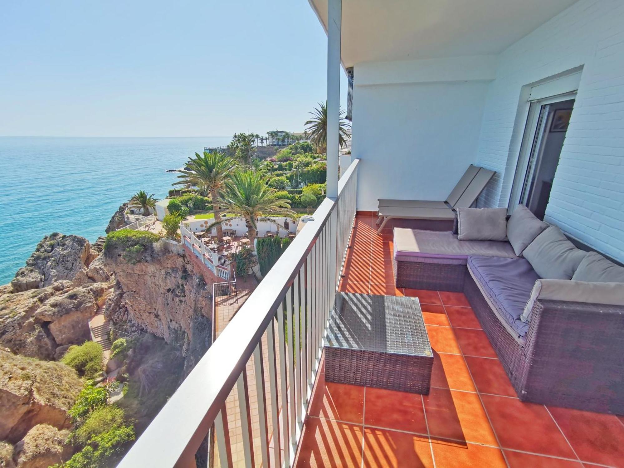 Appartamento Carabeo Vista Mar Nerja Esterno foto