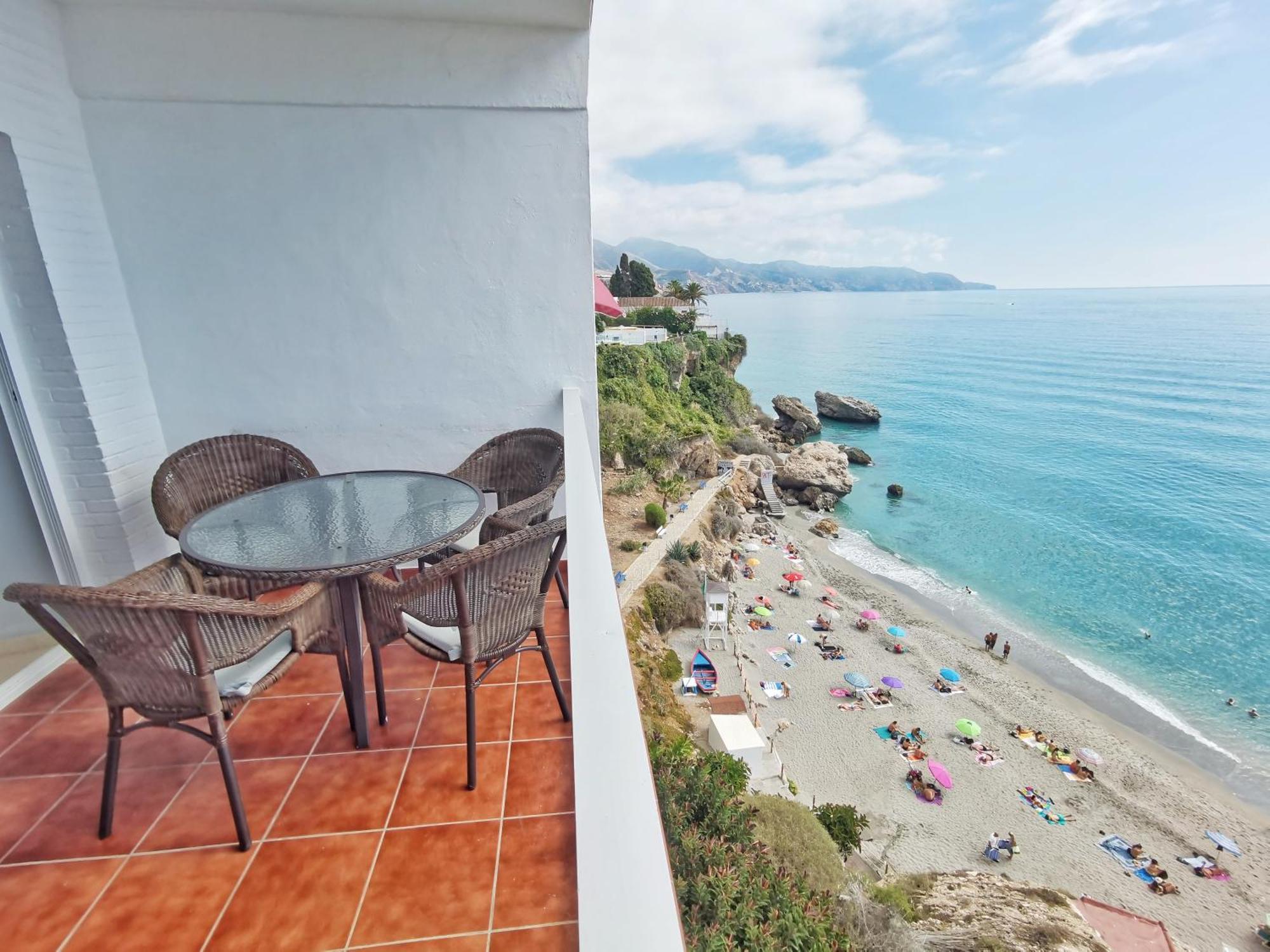 Appartamento Carabeo Vista Mar Nerja Esterno foto