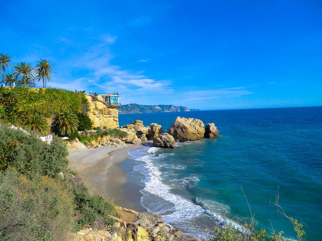 Appartamento Carabeo Vista Mar Nerja Esterno foto