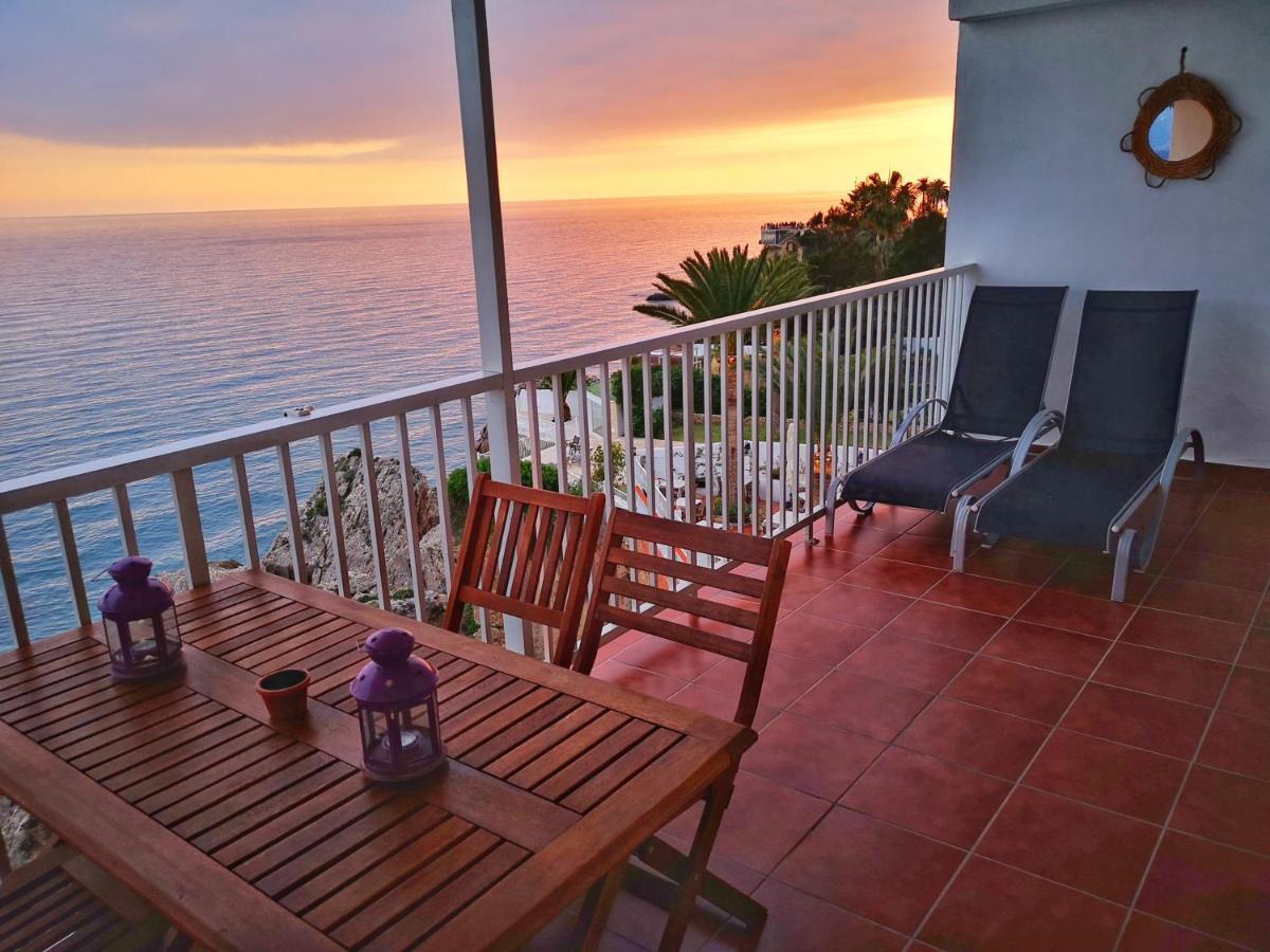Appartamento Carabeo Vista Mar Nerja Esterno foto